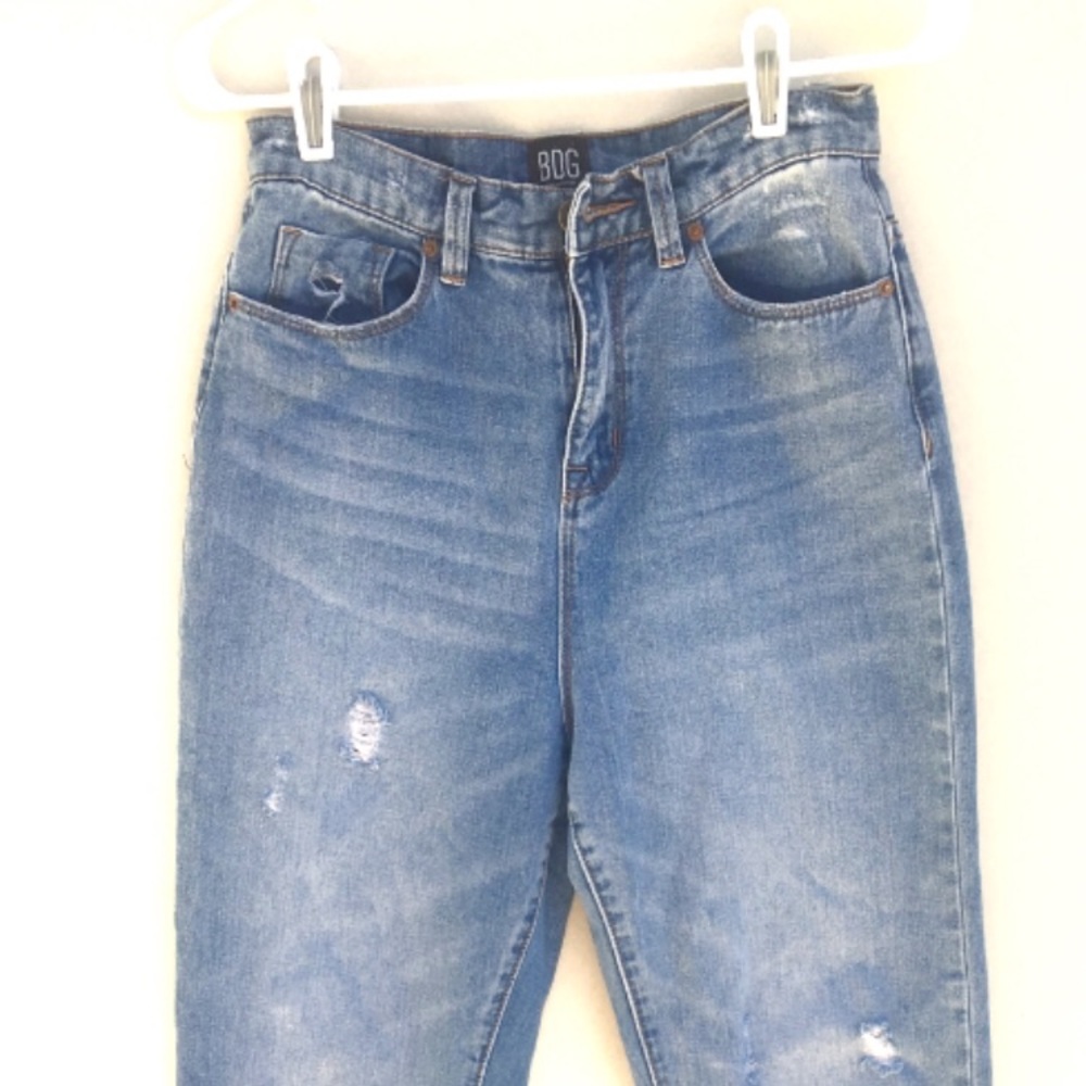 Urban Outfitters BDG Mom High-Rise Ripped Jeans